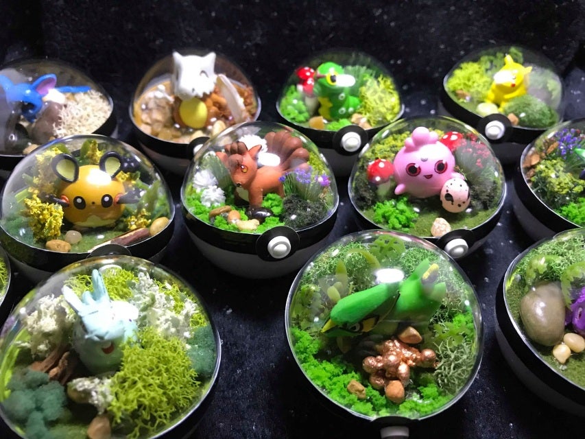 Giratina Pokemon Terrarium/diorama made to Order Some 