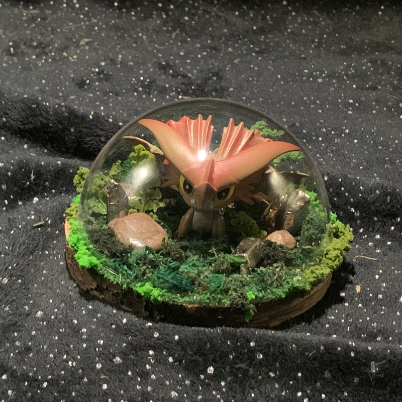 Giratina Pokemon Terrarium/diorama made to Order Some 